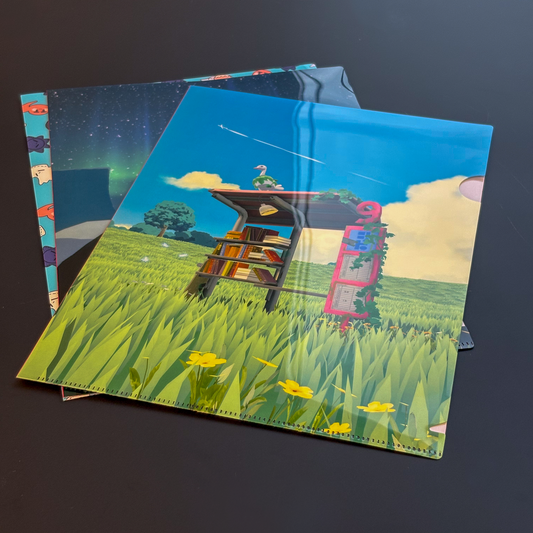 gogh オリジナルクリアファイル/ボタモチ高原・昼