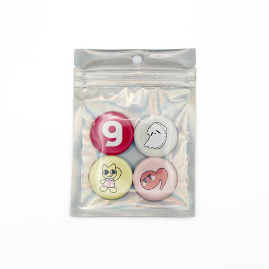 gogh キャラ缶バッジ/Aセット